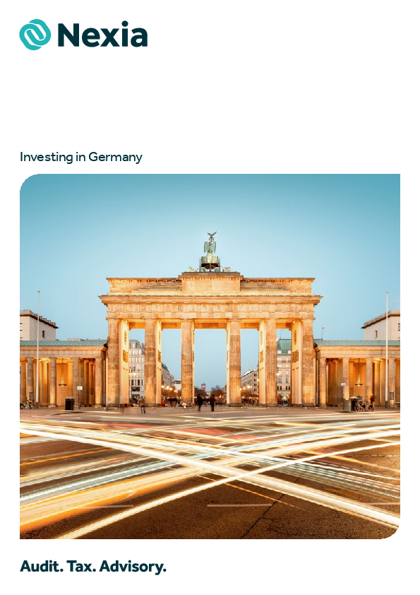 Investing in Germany PDF on the topic: Investing in Germany