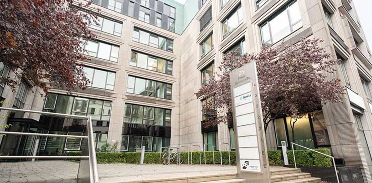 Nexia GmbH | Berlin Außenansicht des Bürogebäudes von Nexia in Berlin.