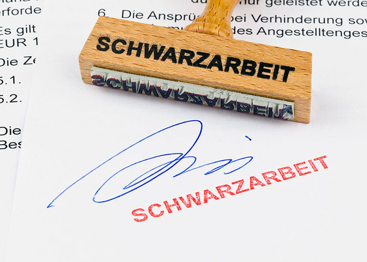 Neue Zahlen der Finanzkontrolle Schwarzarbeit 