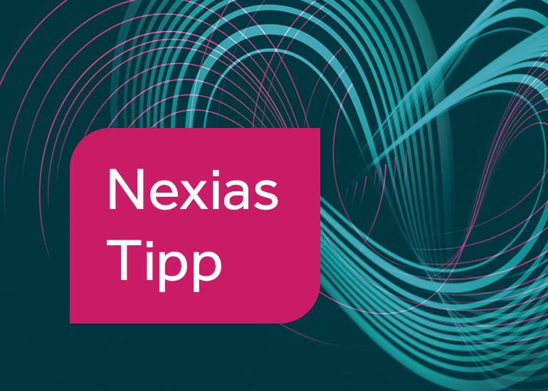 Nexias Tipp – Datenbankneuaufsatz