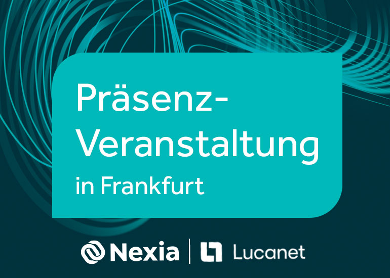 Lucanet CFO Solution Platform: Deep Dive in CFP & xP&A in Frankfurt